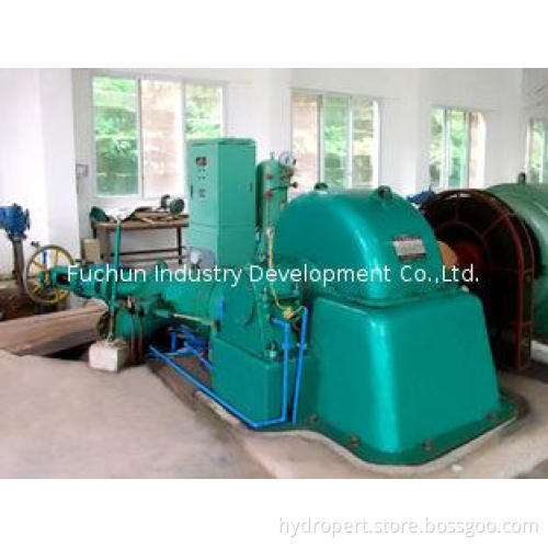 Multi Nozzles Turgo Turbine Unit , 80m - 1000m Head Impulse